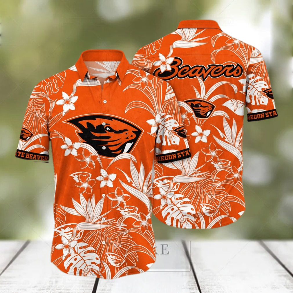 NCAA Oregon State Beavers Hawaiian Shirt For Summer Lovers - Limotees