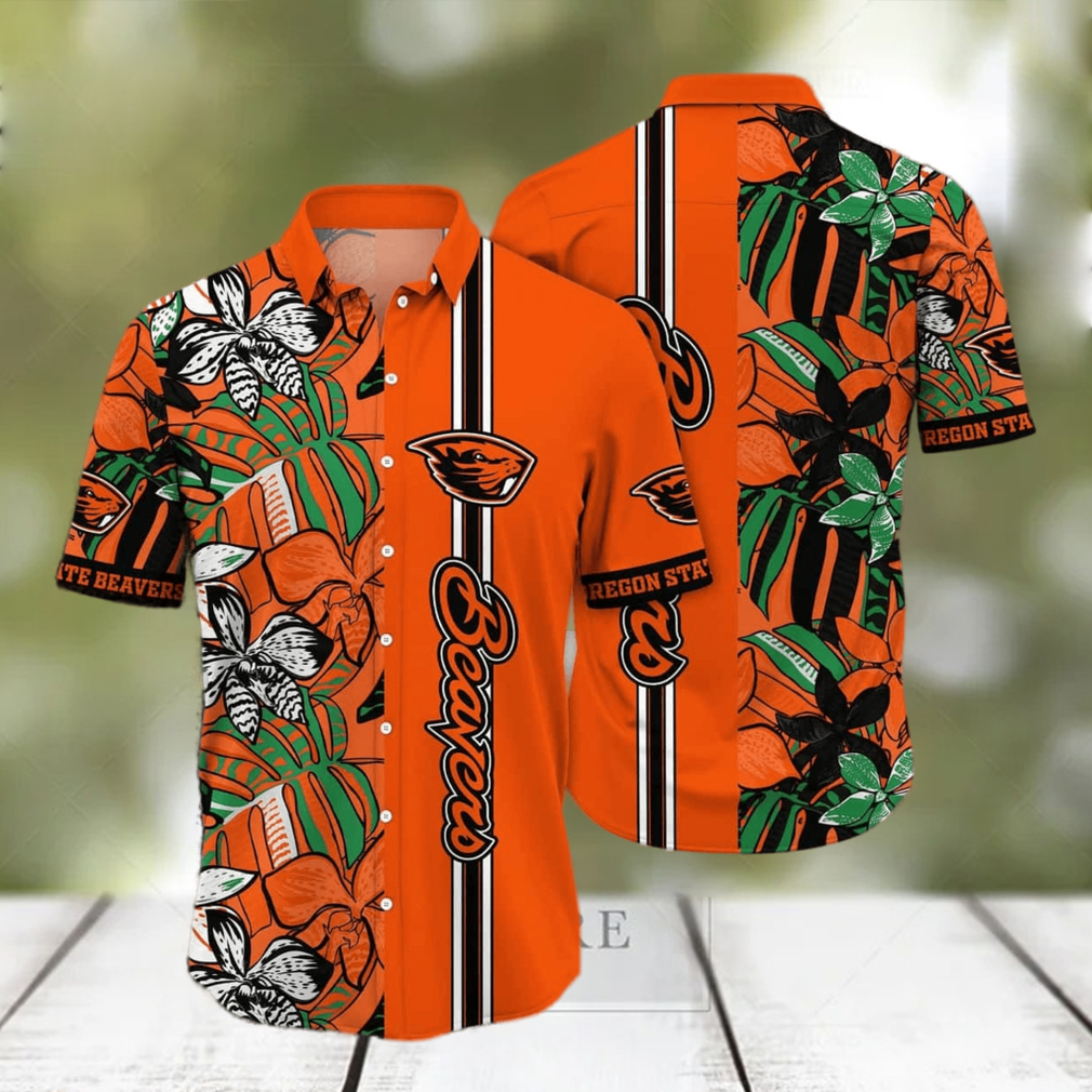 NCAA Oregon State Beavers Hawaiian Shirt Gift For Beach Vacation - Limotees