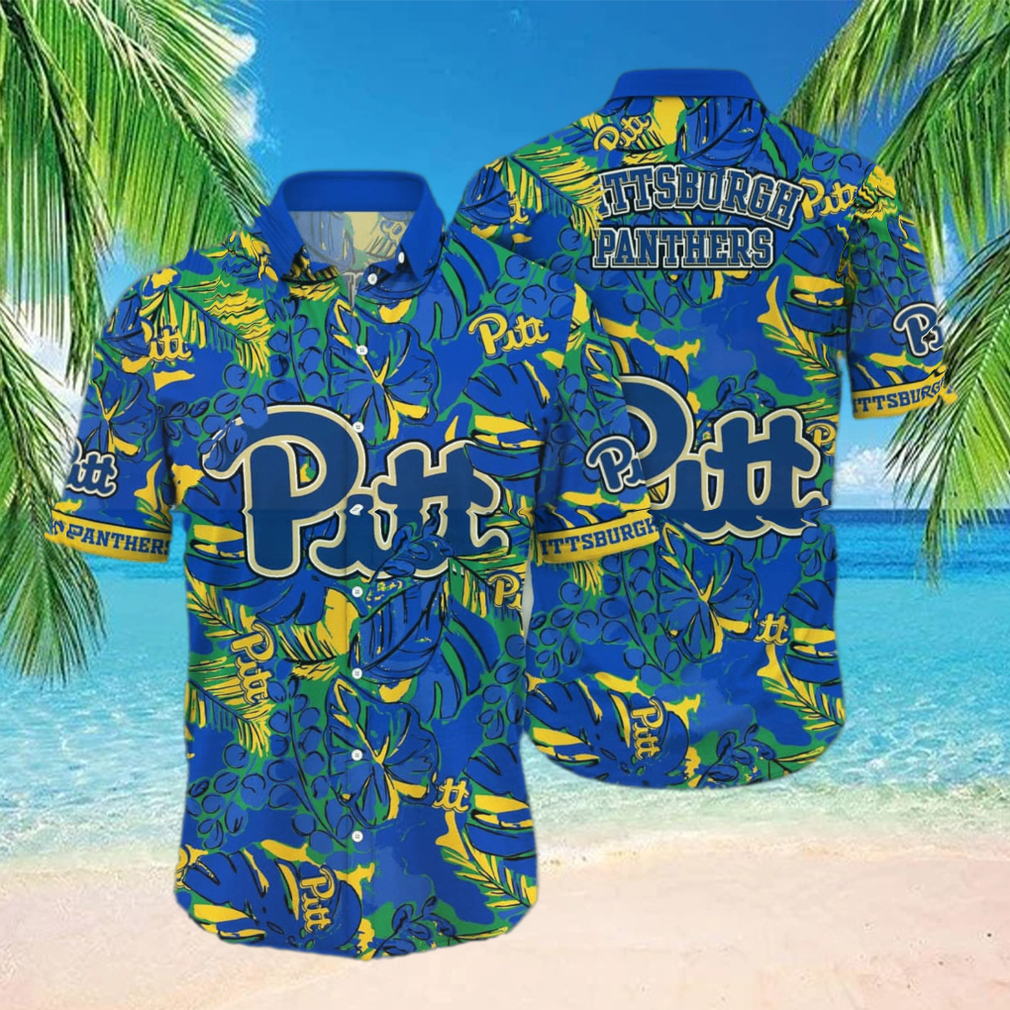 NCAA Pitt Panthers Hawaiian Shirt Birthday Gift For Beach Lovers - Limotees