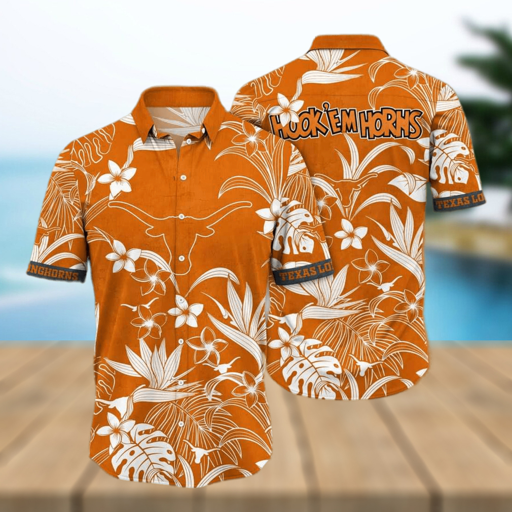 NCAA Texas Longhorns Hawaiian Shirt Aloha Shirt Summer Limotees