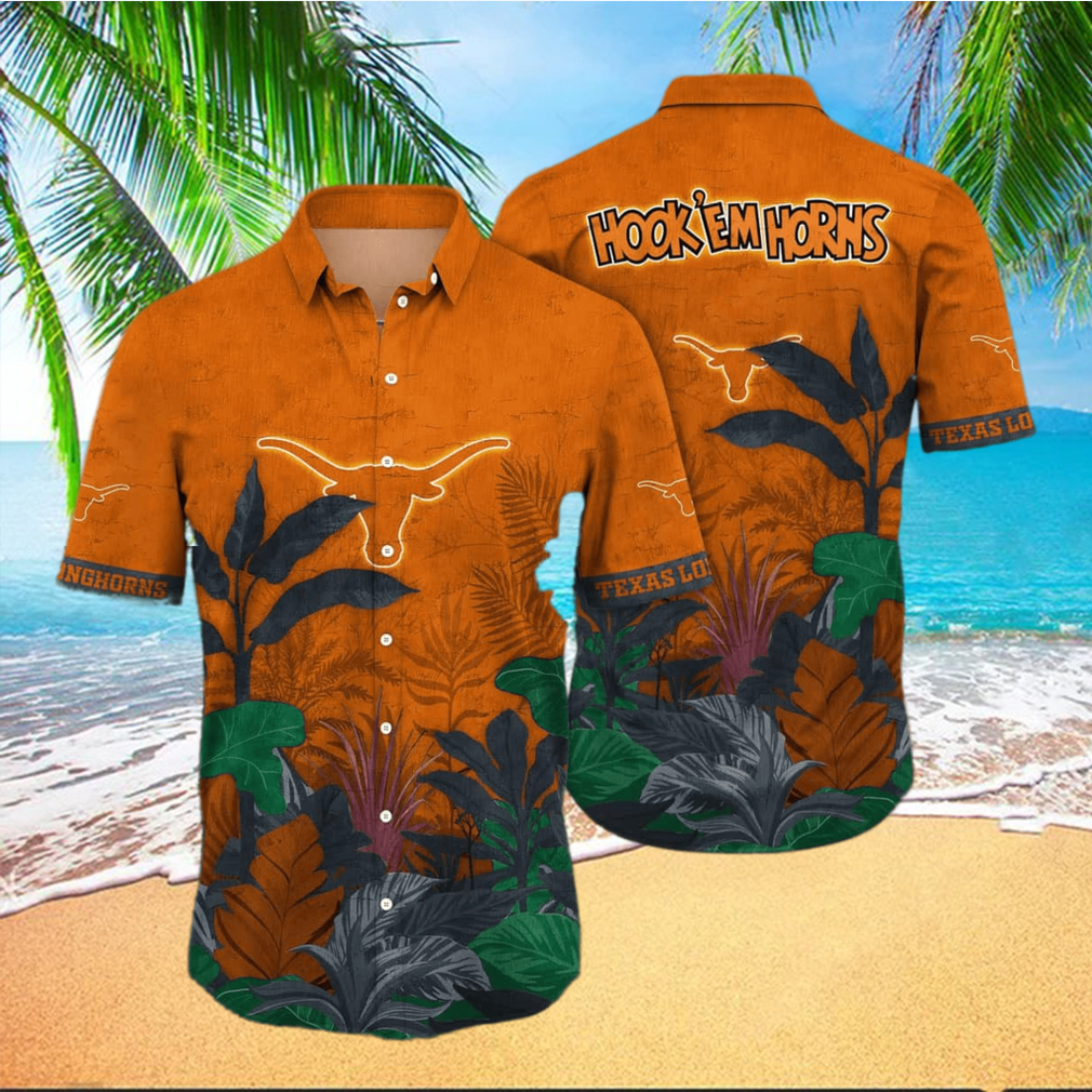 NCAA Texas Longhorns Hawaiian Shirt Trendy Summer Gift hawaiian shirt - Limotees