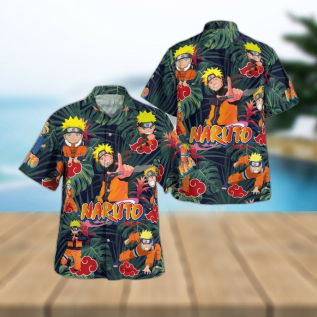 Naruto Tropical Hawaiian Shirt - Limotees