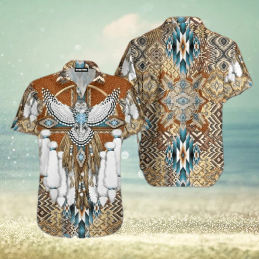 Native Pattern Tropical Hawaiian ShirtBest Gift For Men Women - Limotees