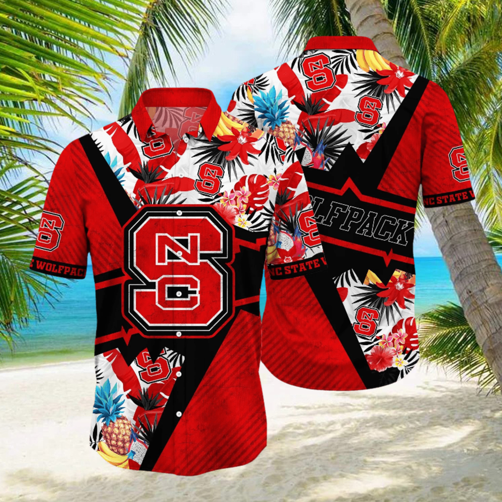 Nc State Wolfpack NCAA Hawaiian Shirt Solstice Aloha Shirt - Limotees