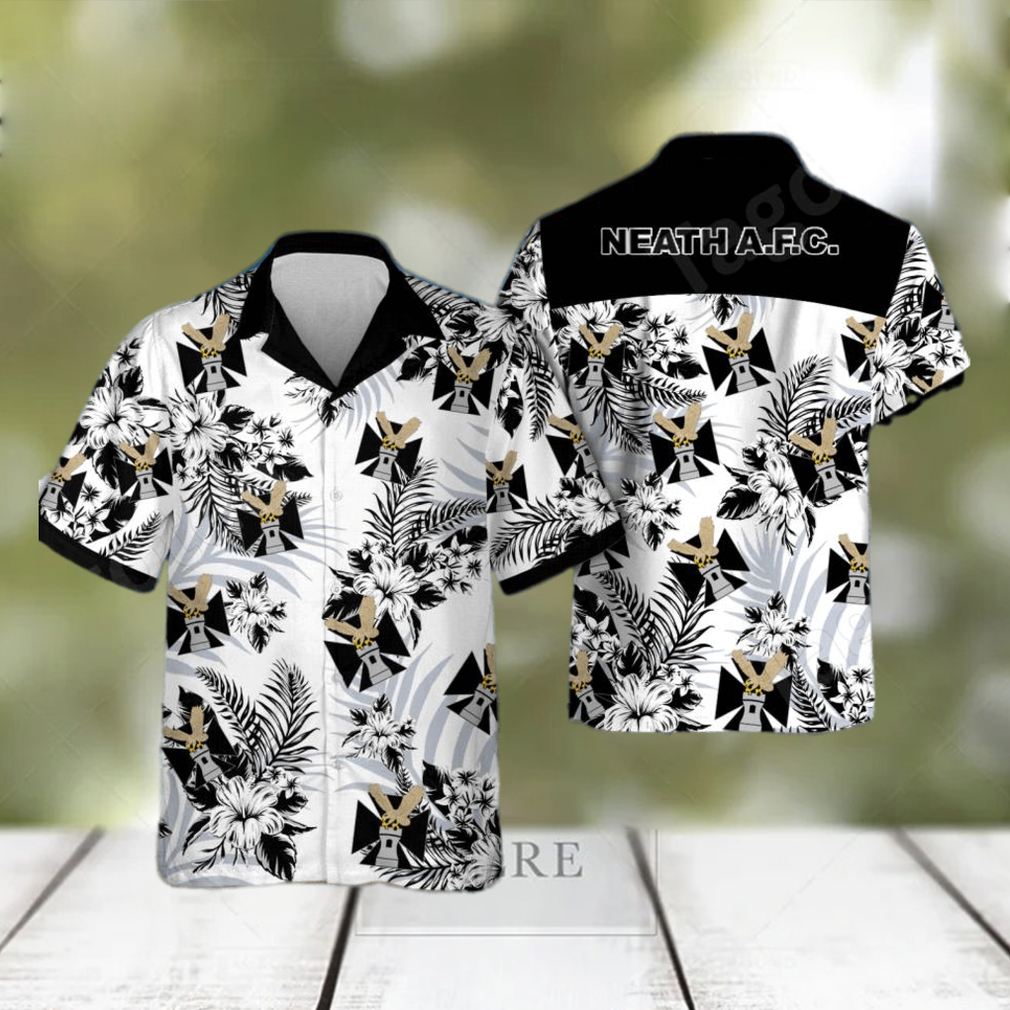 Neath FC Cymru Premier Hawaiian Shirt - Limotees