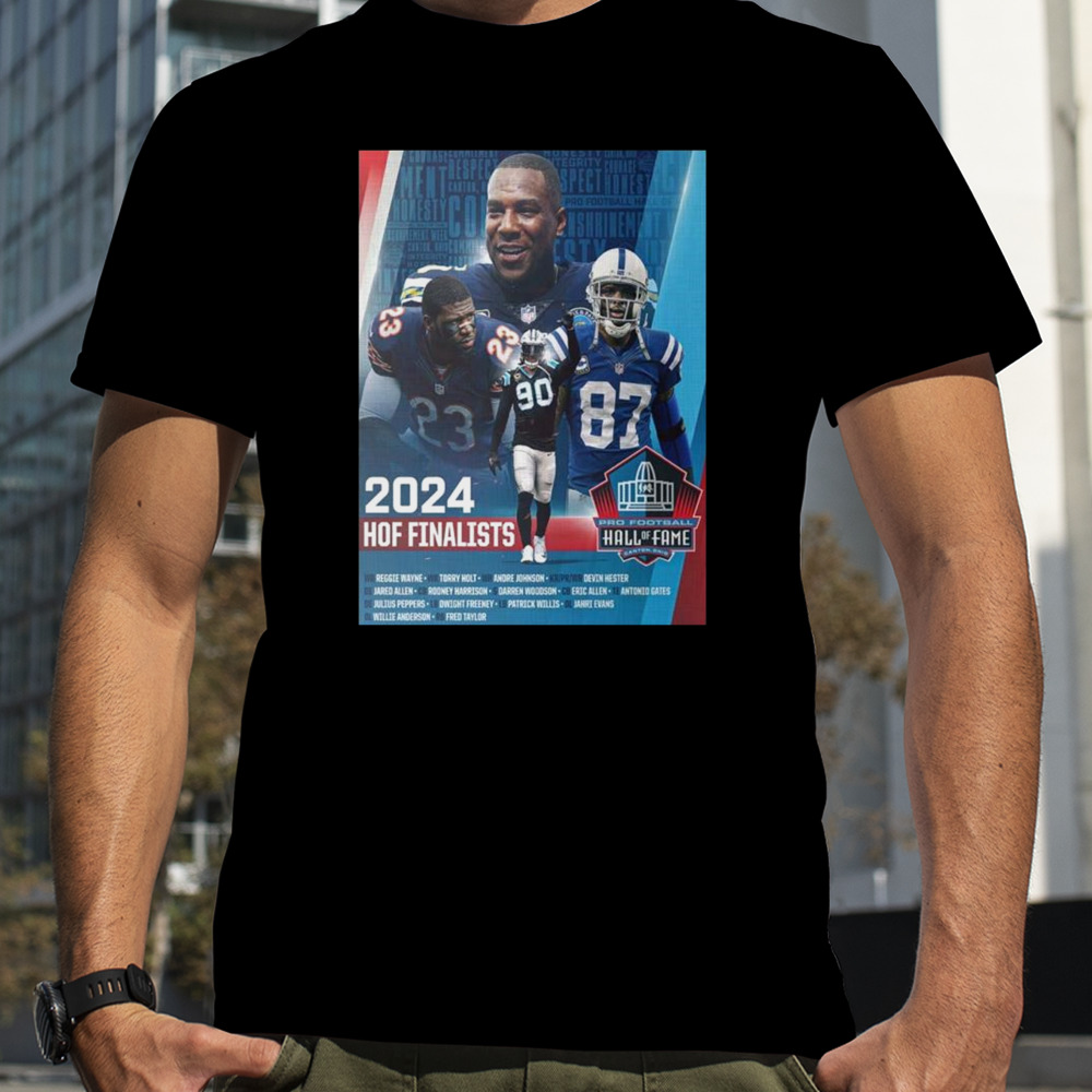 Nfl 2024 Pro Football Hall Of Fame Canton Ohio Hof Finalist T-shirt