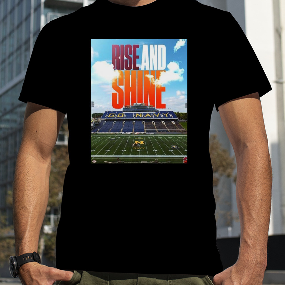 Rise And Shine Virginia Tech Hokies Football Win The 2023 Military Bowl Champions Ncaa College Football T-shirt