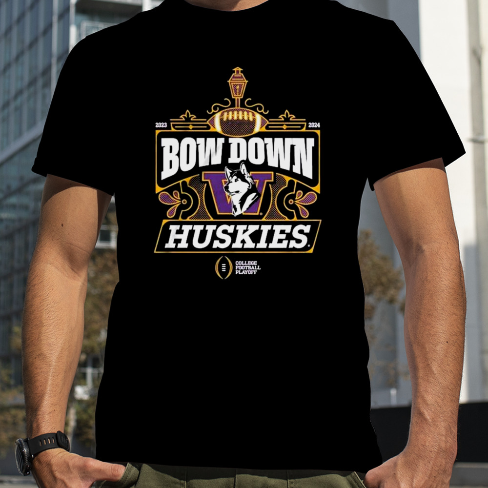 Washington Huskies Bow Down CFP 2023-2024 shirt