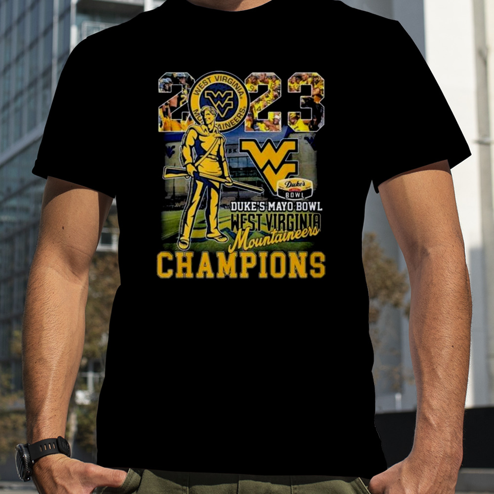 2023 Duke’s Mayo Bowl Champions West Virginia Mountaineers Shirt