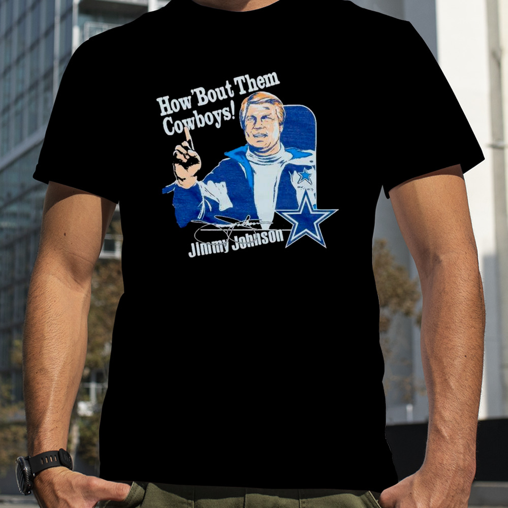 Cowboys Jimmy Johnson Signature T-Shirt