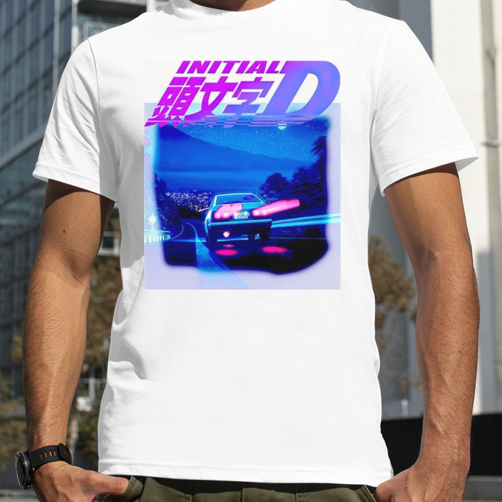 Initial D Neon Light Ae86 T-Shirt