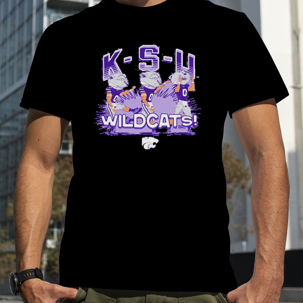 K-state Wildcats Willie Football K-S-U Shirt