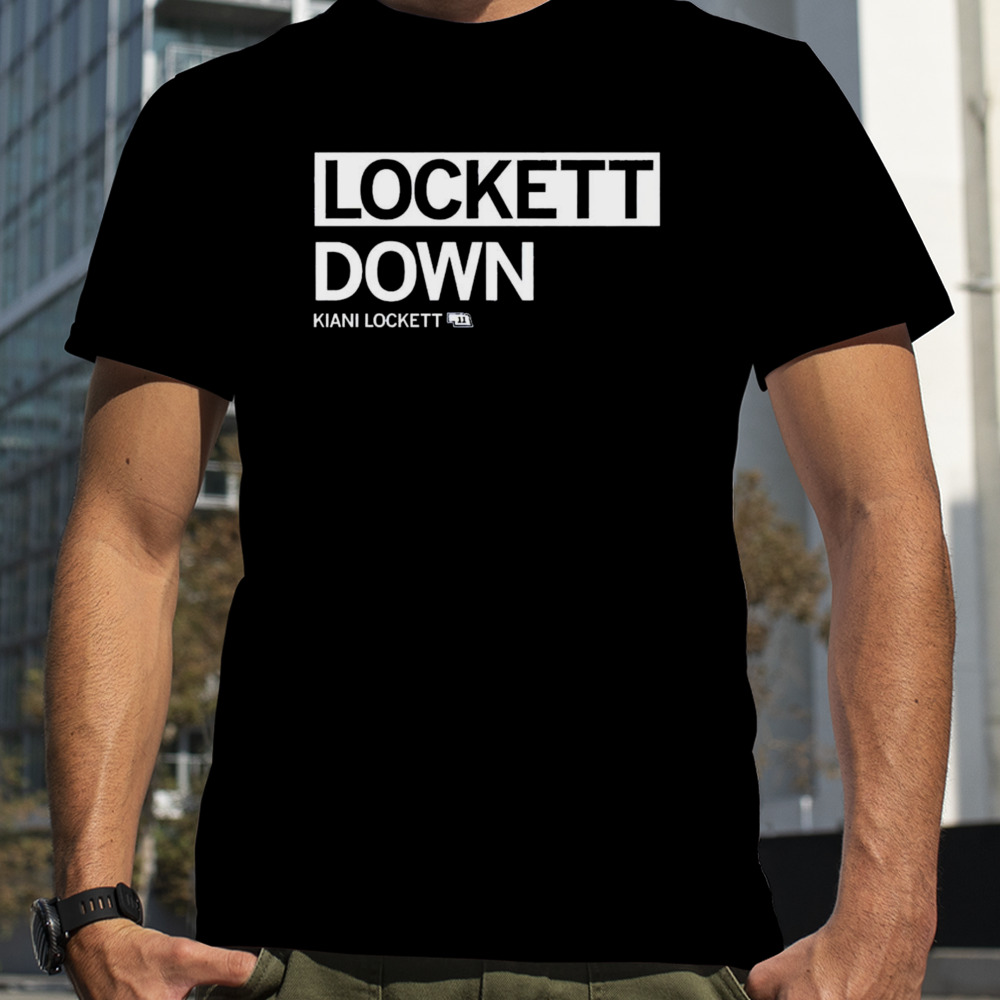 Lockett down Kiani Lockett shirt