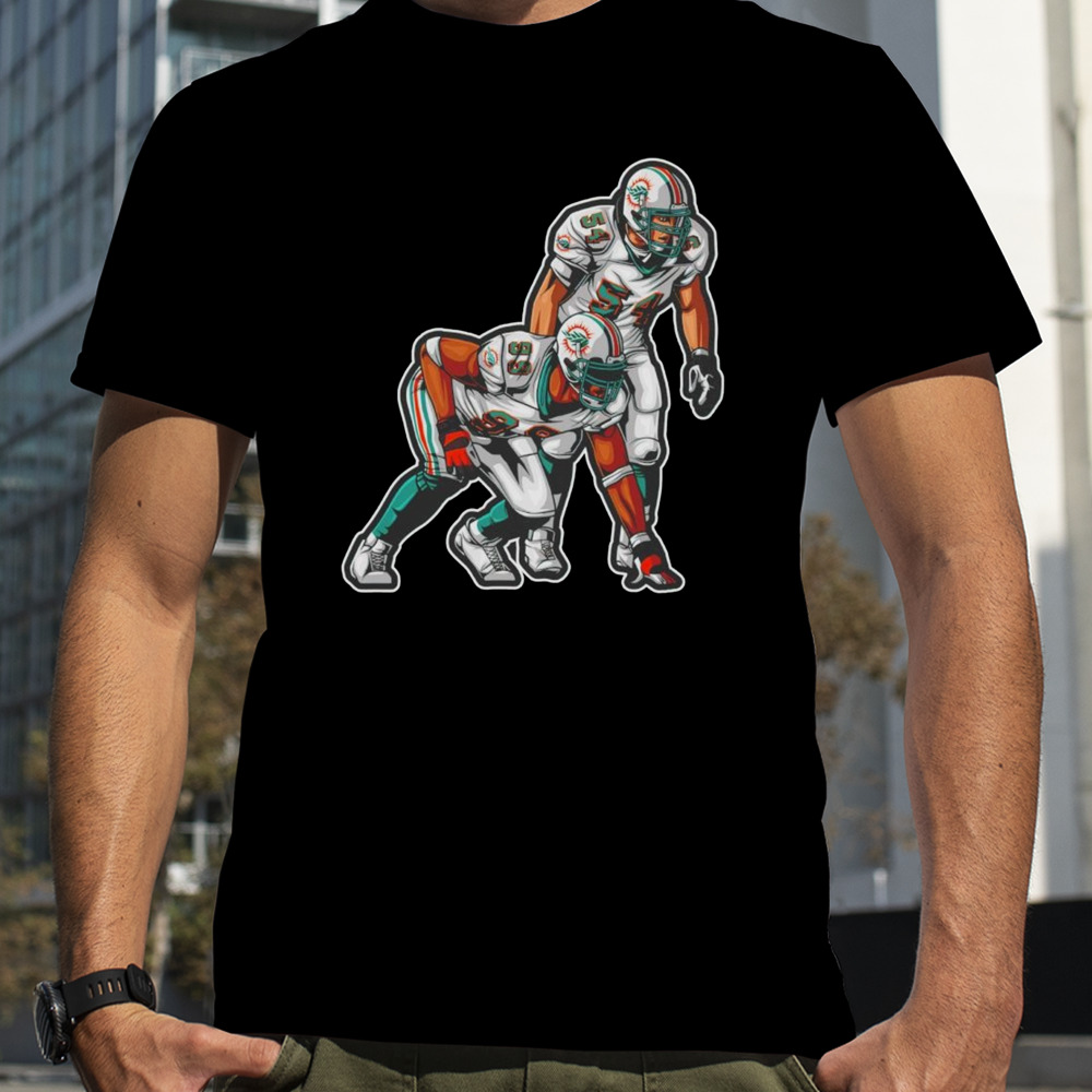 Miami Dolphins Hof Duo shirt