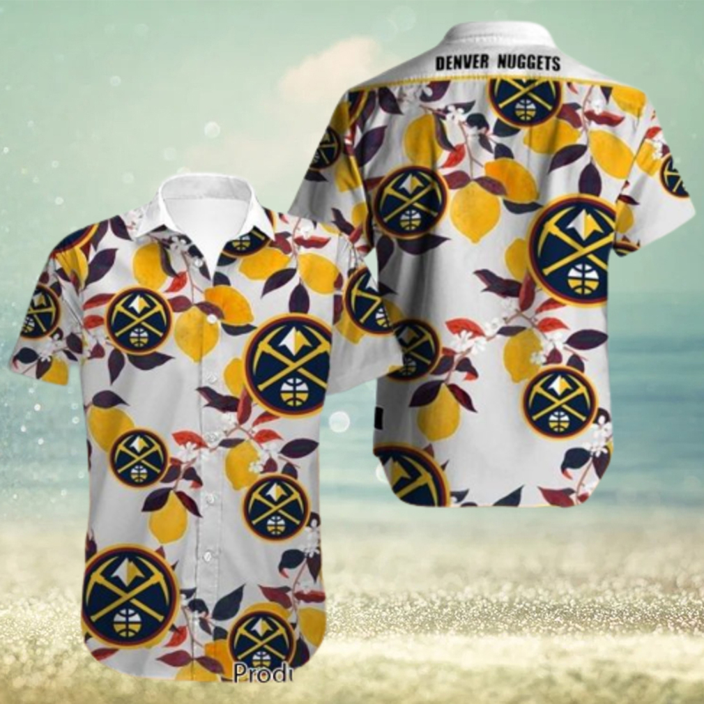 NEW FASHION 2023 Denver Nuggets Hawaiian Shirt Flower summer new design - Limotees