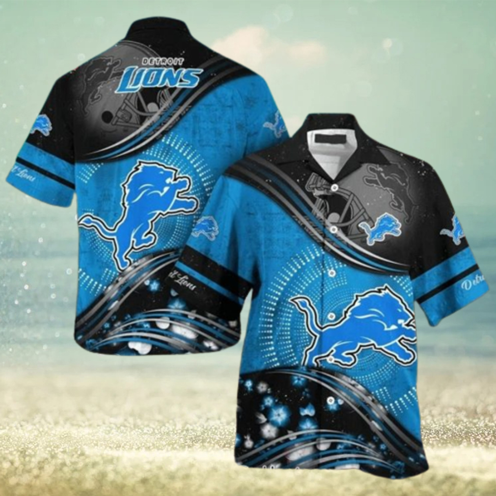 NEW FASHION 2023 Detroit Lions Hawaiian Shirt Ultra style for summer - Limotees