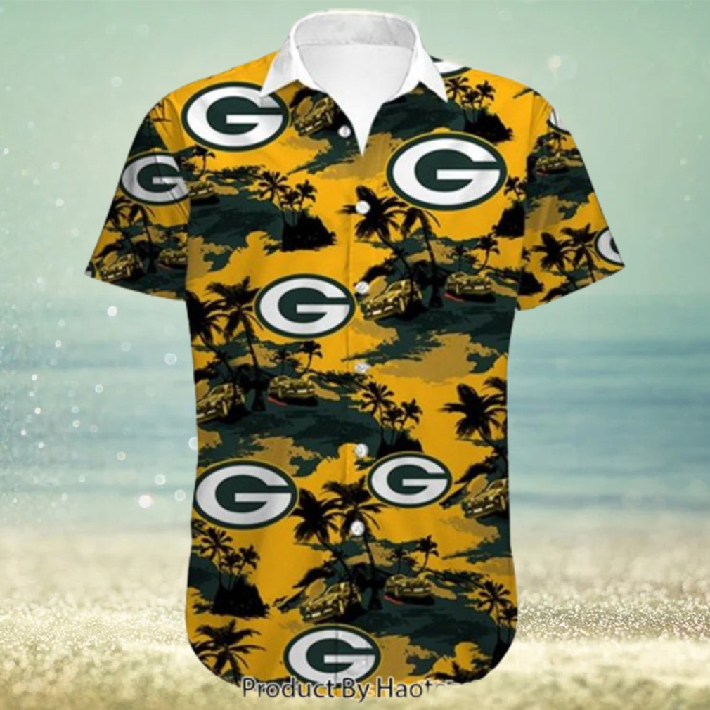 NEW FASHION 2023 Green Bay Packers Hawaiian Shirt flower summer gift for fans - Limotees