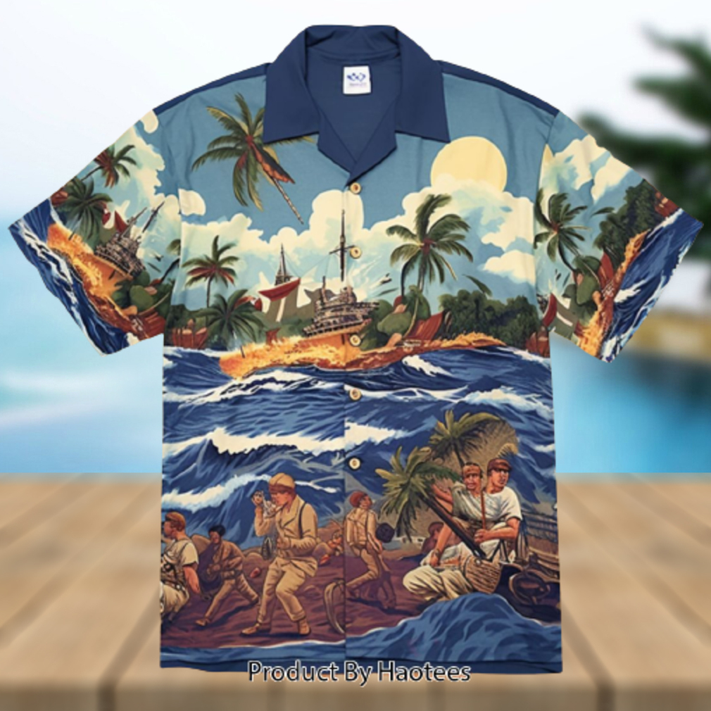 NEW Fashion Military Hawaiian Shirt Hot Summer 2023 - Limotees