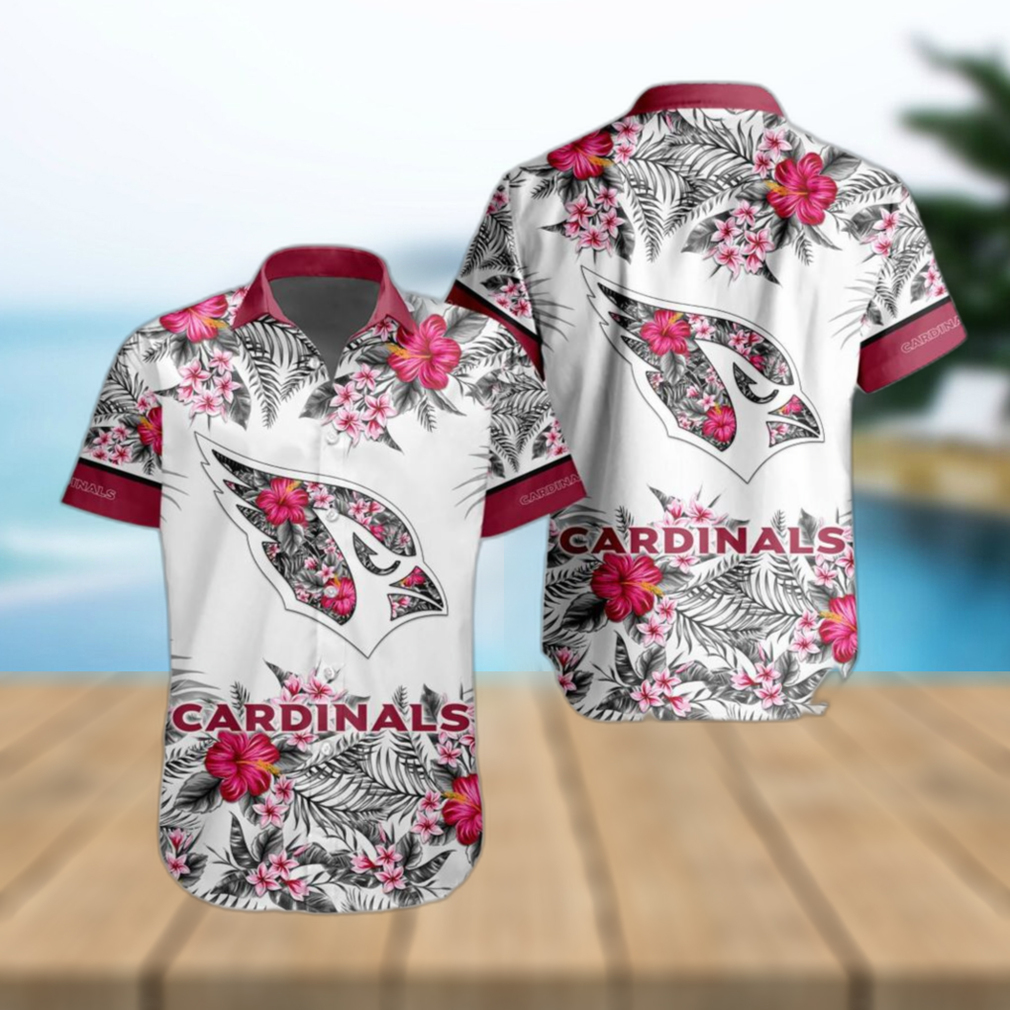 NFL Arizona Cardinals Hawaiian Shirt Special Floral Tropical Team Spirit - Limotees