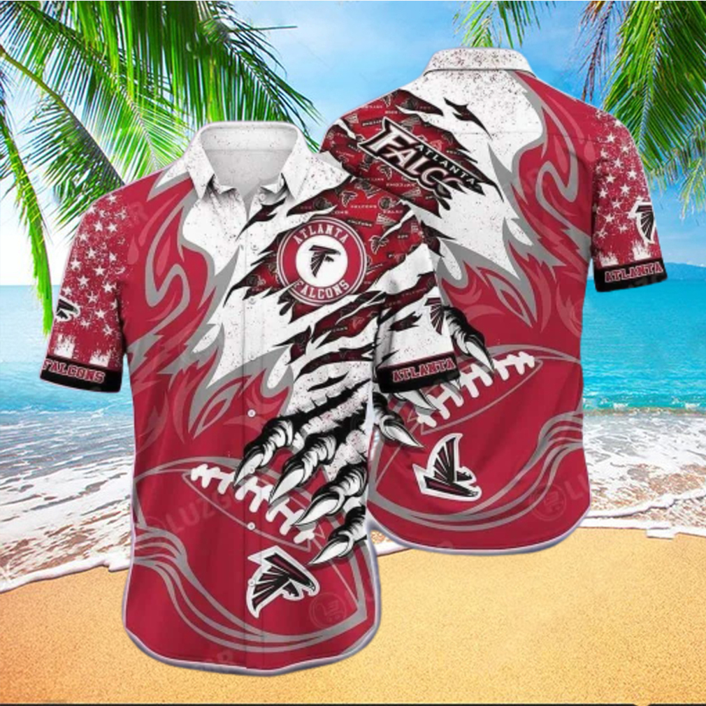 NFL Atlanta Falcons Hawaiian Shirt Beach Gift For Dad hawaiian shirt - Limotees