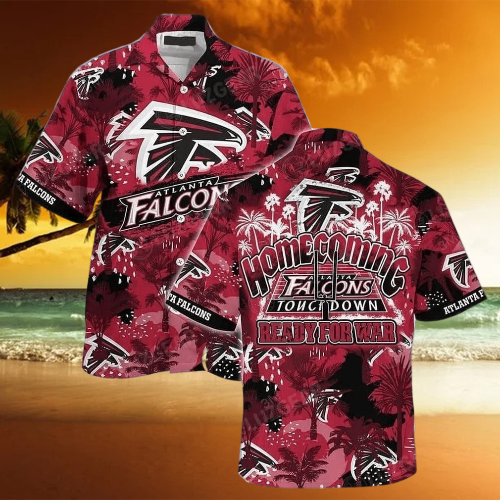 NFL Atlanta Falcons Hawaiian Shirt Home Coming Ready For War - Limotees