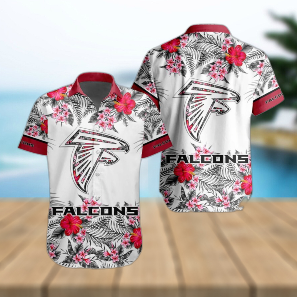 NFL Atlanta Falcons Hawaiian Shirt Special Floral Tropical Team Spirit - Limotees