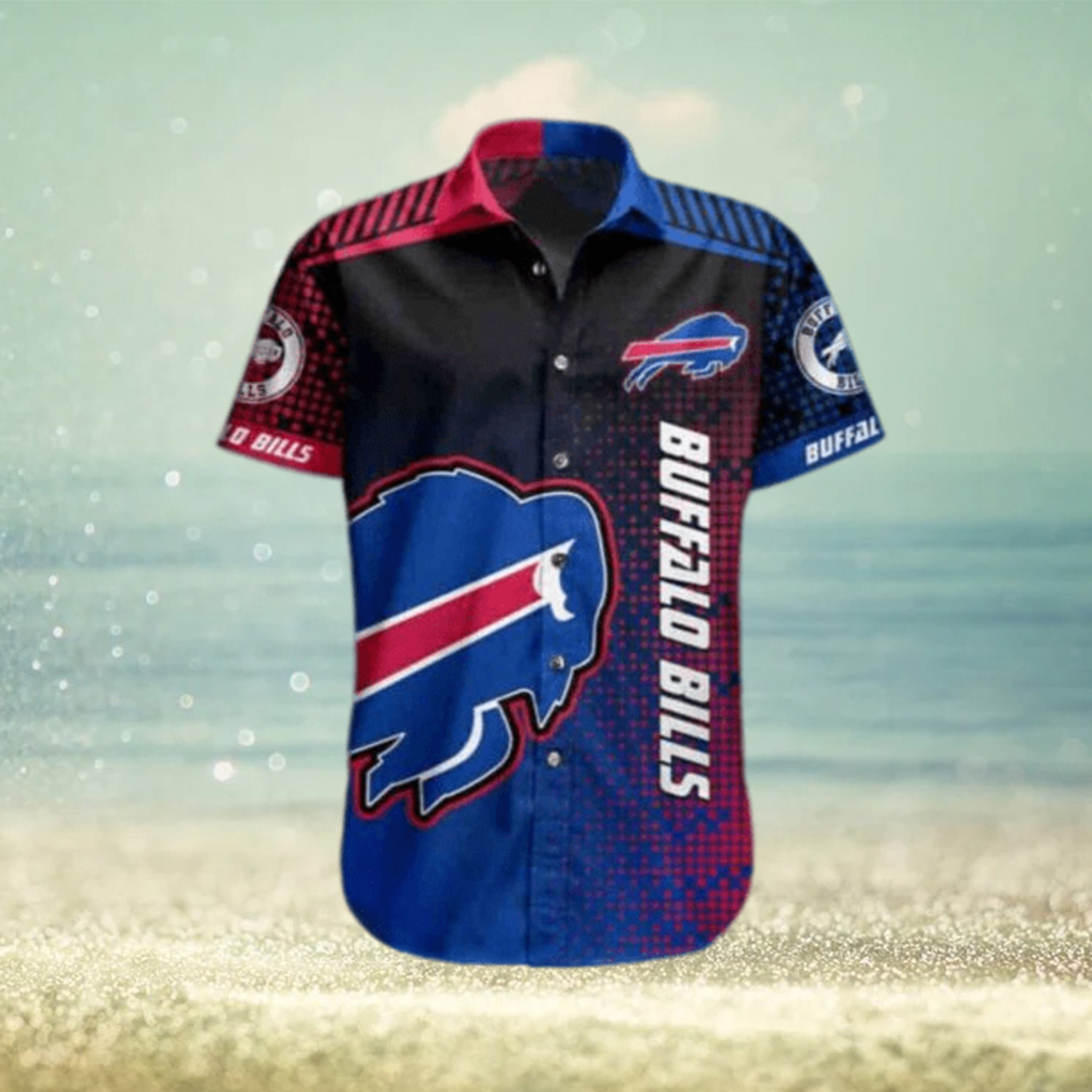 NFL Buffalo Bills Hawaiian Shirt Beach Gift For Football Coach - Limotees