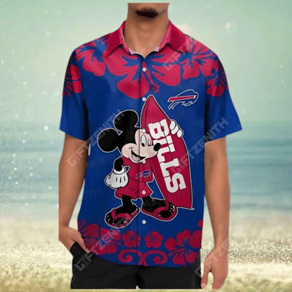 NFL Buffalo Bills Hawaiian Shirt Mickey Mouse - Limotees