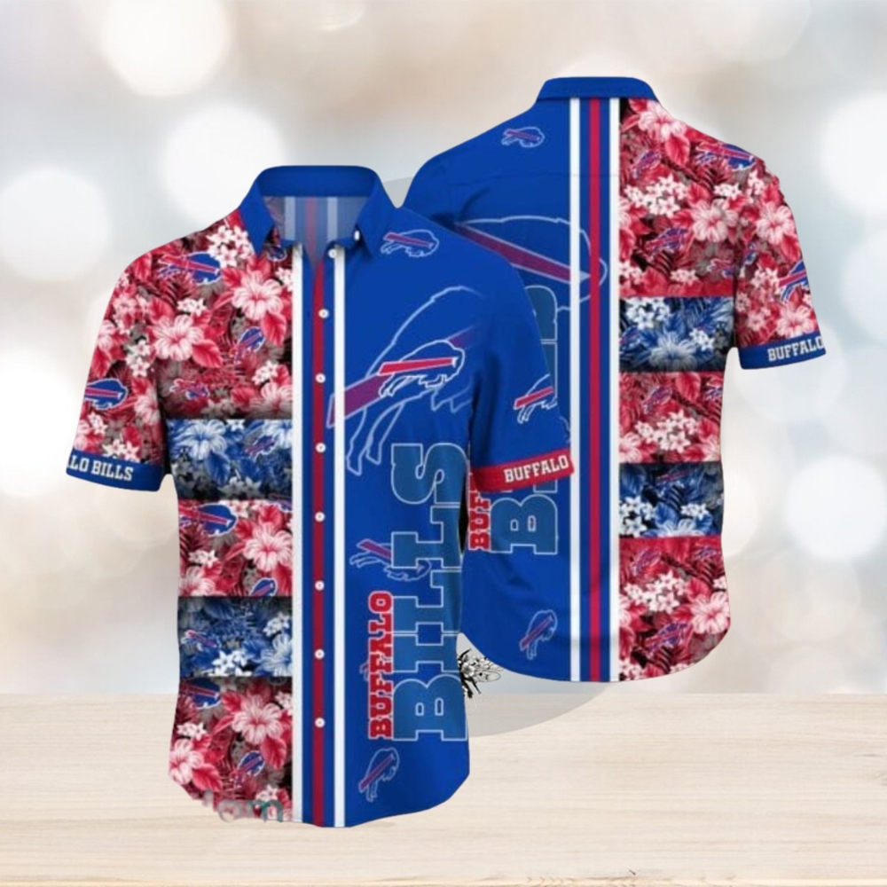 NFL Buffalo Bills Tropical Hawaiian Shirt Ver 4 Gift For Fans - Limotees