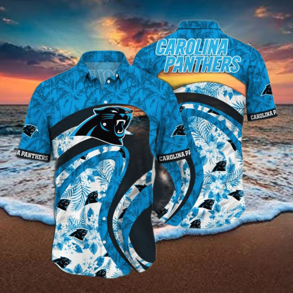 NFL Carolina Panthers Hawaiian Shirt Aloha Shirt Trending - Limotees