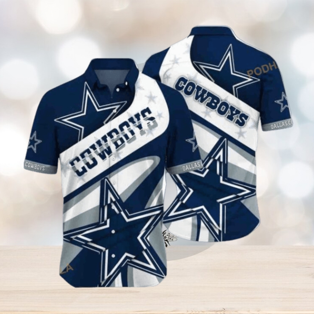 NFL Cowboys Hawaiian Shirt, Football Gift For Adults - Limotees