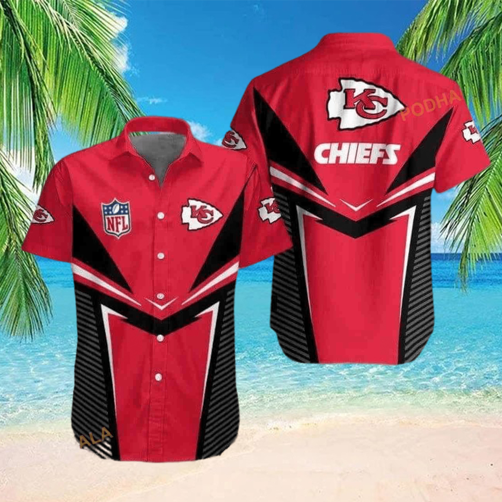 NFL Kansas City Chiefs Hawaiian Shirt Gift For Sports Enthusiast - Limotees