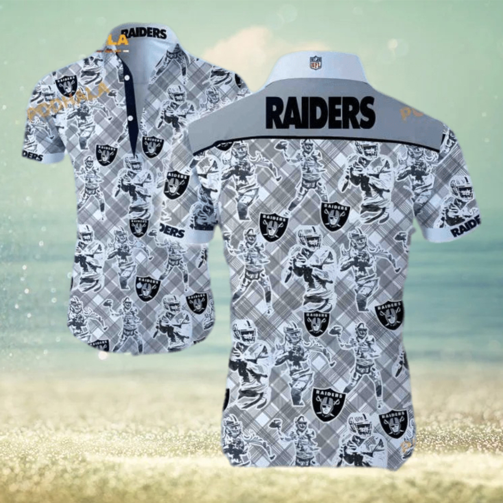 NFL Las Vegas Raiders Hawaiian Shirt Gift For Football Players - Limotees