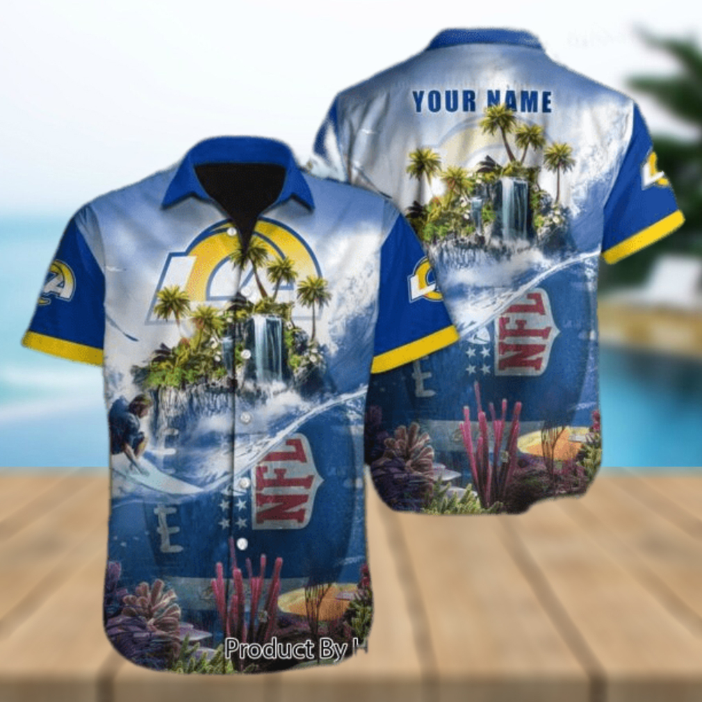 NFL Los Angeles Rams Hawaiian Shirt Hot Summer 2023 - Limotees