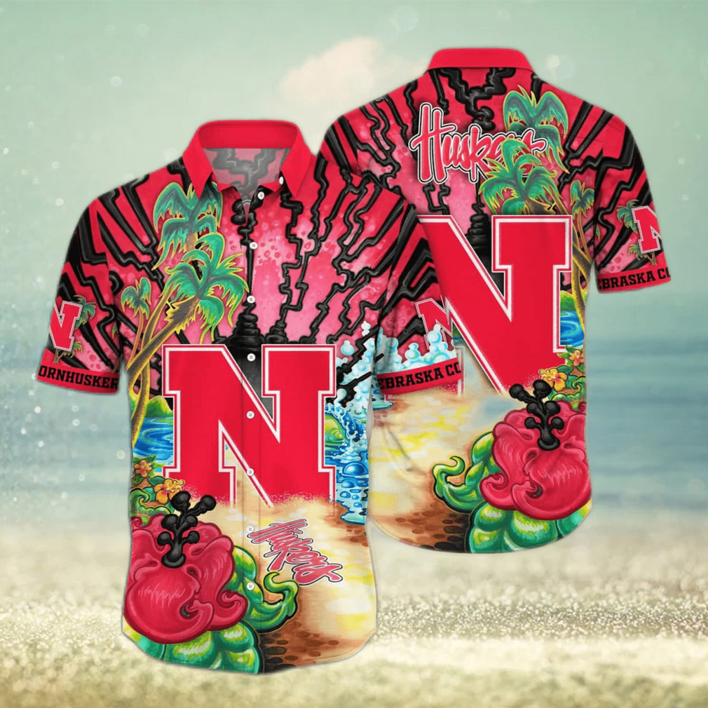 Nebraska Cornhuskers NCAA Hawaiian Shirt Beach Gift For Him - Limotees