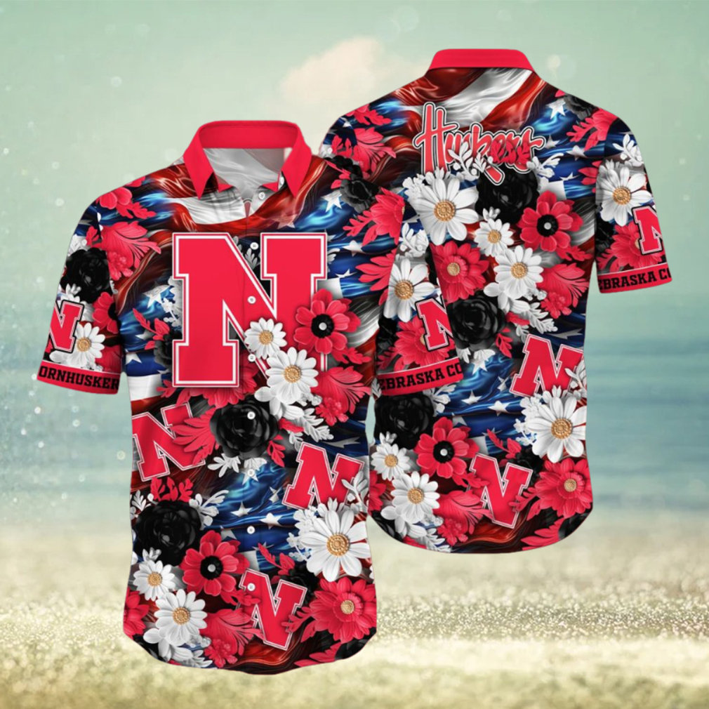 Nebraska Cornhuskers NCAA2 Hawaii Shirt Independence Day - Limotees