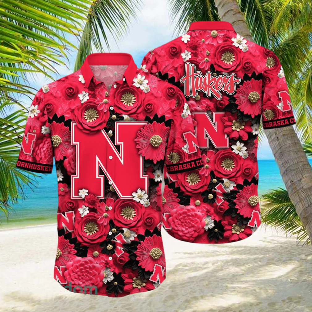 Nebraska Cornhuskers NCAA2 Hawaiian Shirt For Men And Women Fans hawaiian shirt - Limotees