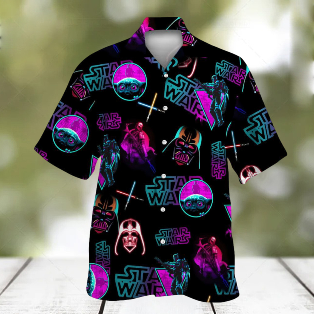 Neon Star Wars Hawaiian Shirt - Limotees