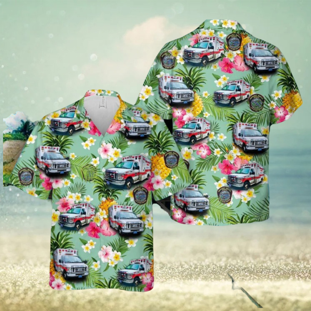 New Bedford EMS 3D Hawaiian Shirt Summer Holiday Gift For Men And Women - Limotees