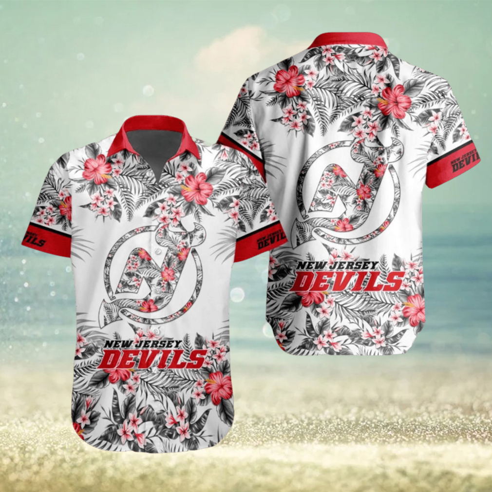 New Jersey Devils NHL Team Beach Vibe Hawaiian Shirt - Limotees