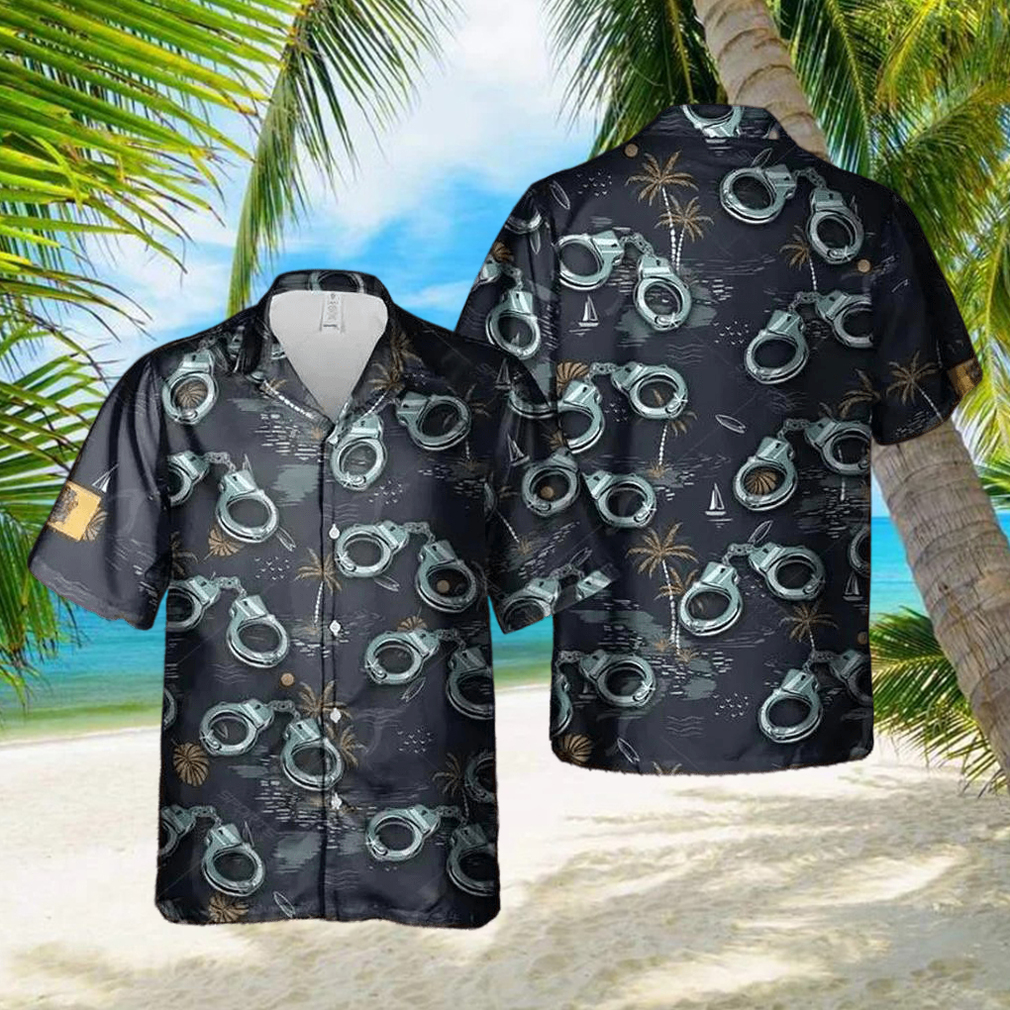 New Jersey Police Correction Short Sleeve Hawaiian Shirt - Limotees