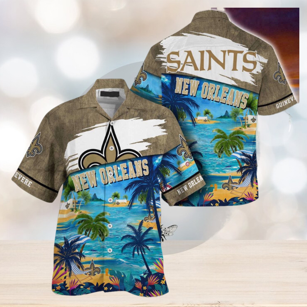 New Orleans Saints NFL Customized Summer Hawaii Shirt For Sports Fans - Limotees