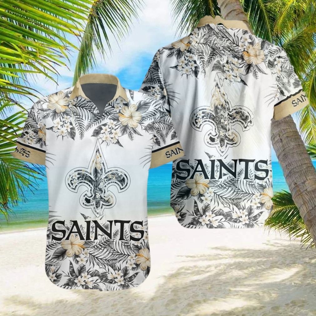 New Orleans Saints NFL Special Floral Tropical Team Spirit Hawaiian Shirt - Limotees