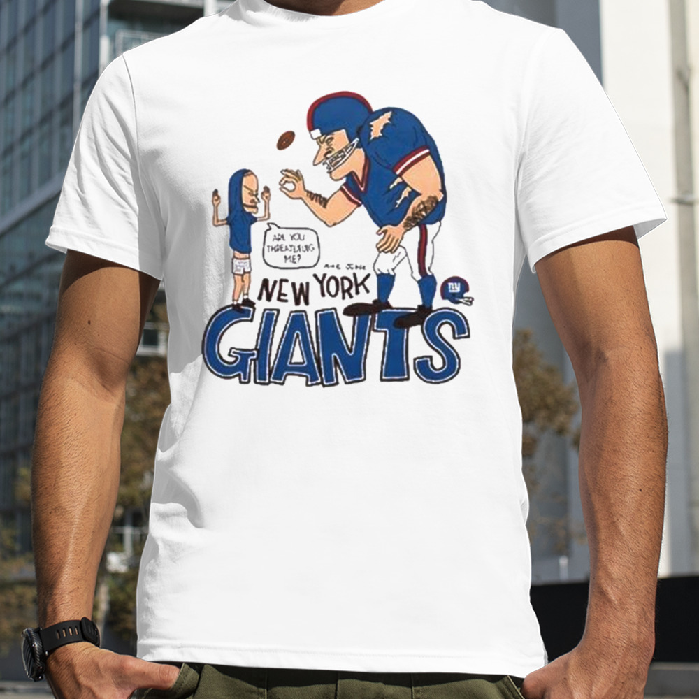 New York Giants Beavis And Butt-Head Shirt