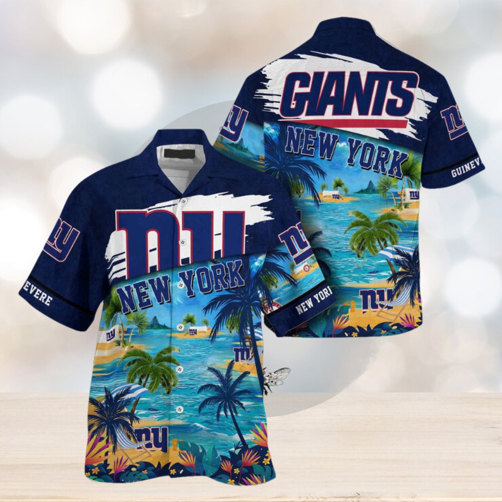 New York Giants NFL Customized Summer Hawaii Shirt For Sports Fans - Limotees