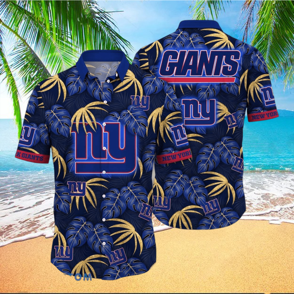 New York Giants NFL Flower Hawaiian Shirt Impressive Gift For Men Women Fans hawaiian shirt - Limotees