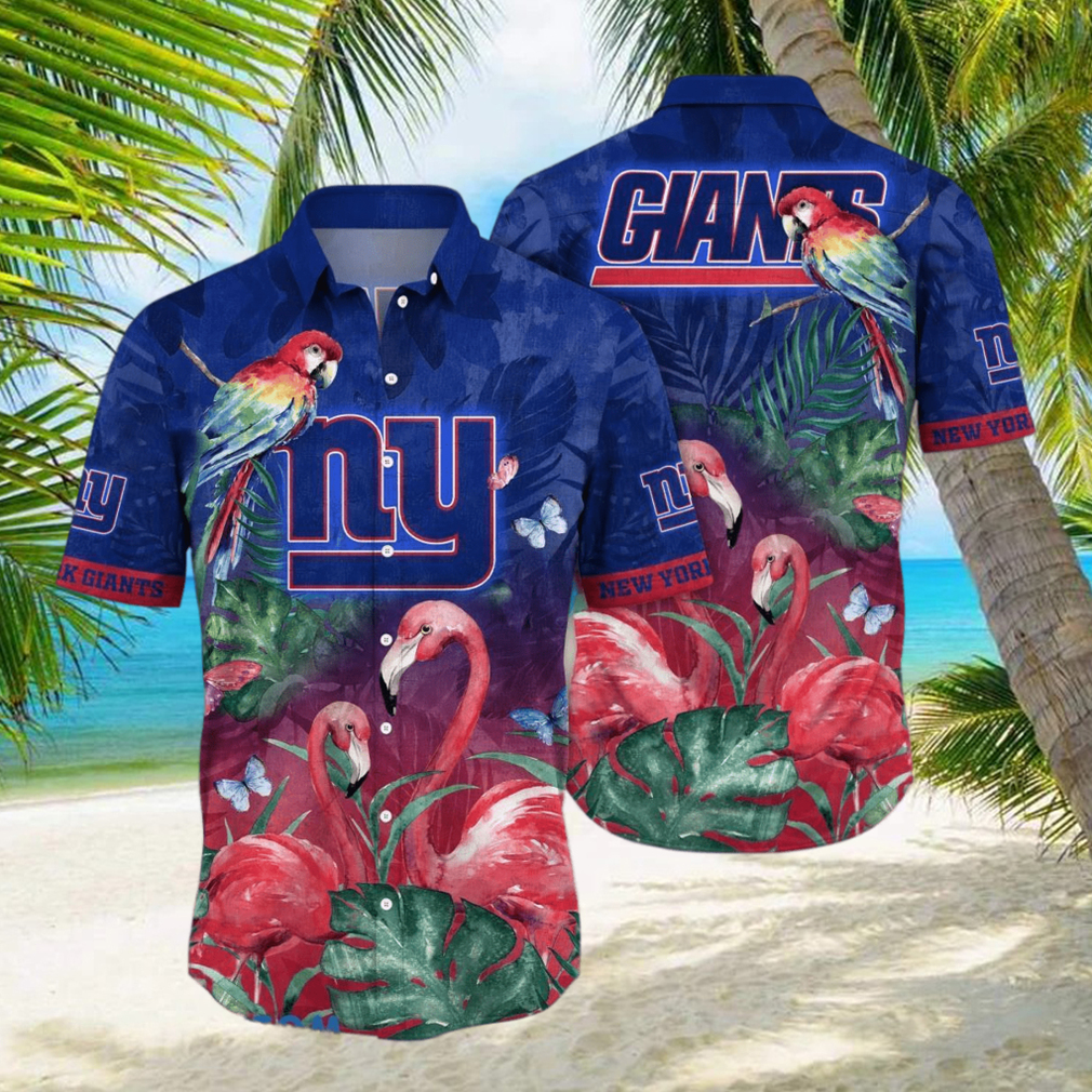 New York Giants NFL Flower Hawaiian Shirt Unique Gift For Men Women Fan hawaiian shirt - Limotees