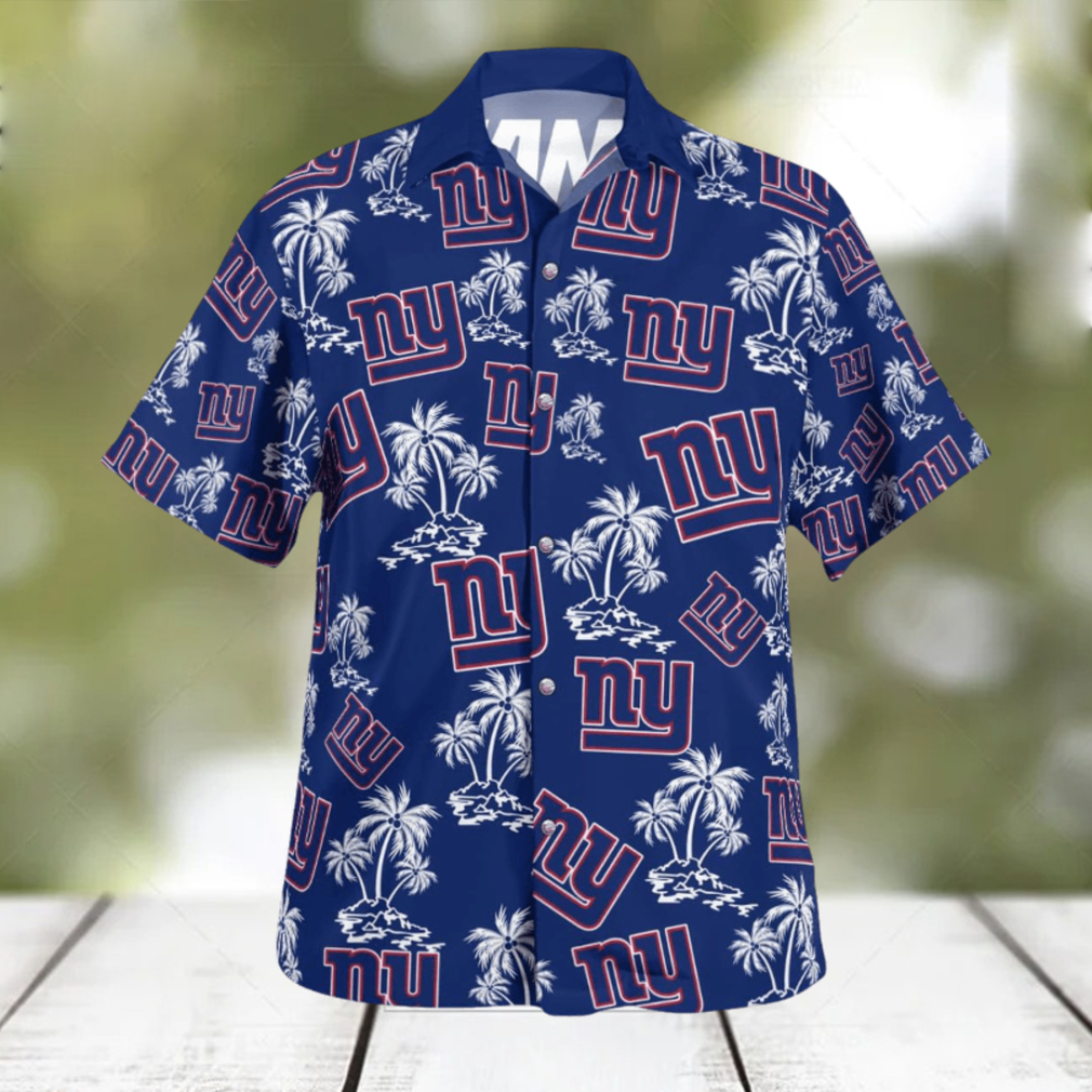 New York Giants Trendy 3D Hawaiian Shirt Best For Fans Beach Gift For Men And Women - Limotees