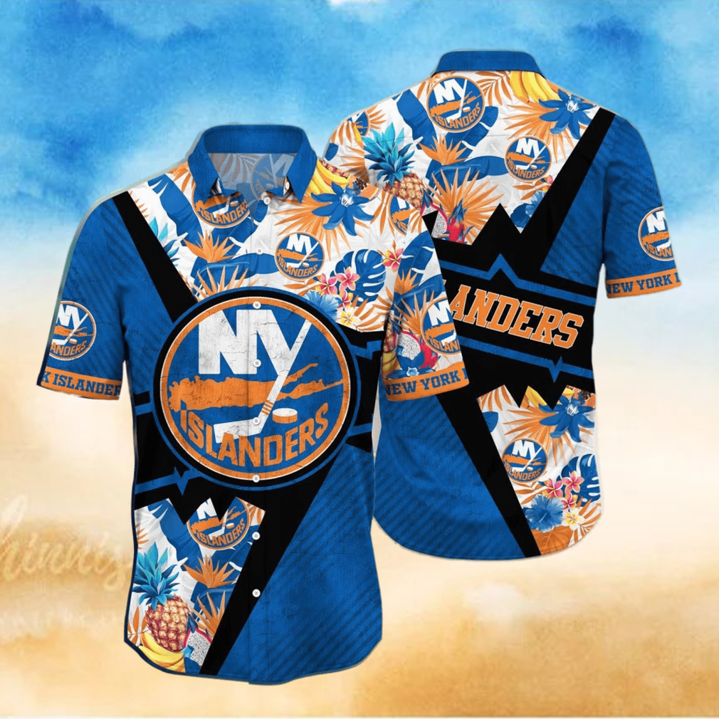 New York Islanders NHL Flower Hawaiian Shirt Gift For Men Women Fans - Limotees