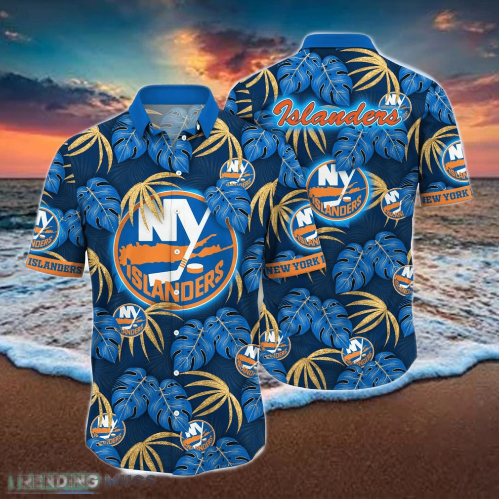 New York Islanders NHL Flower Hawaiian Shirt Impressive Gift For Fans - Limotees